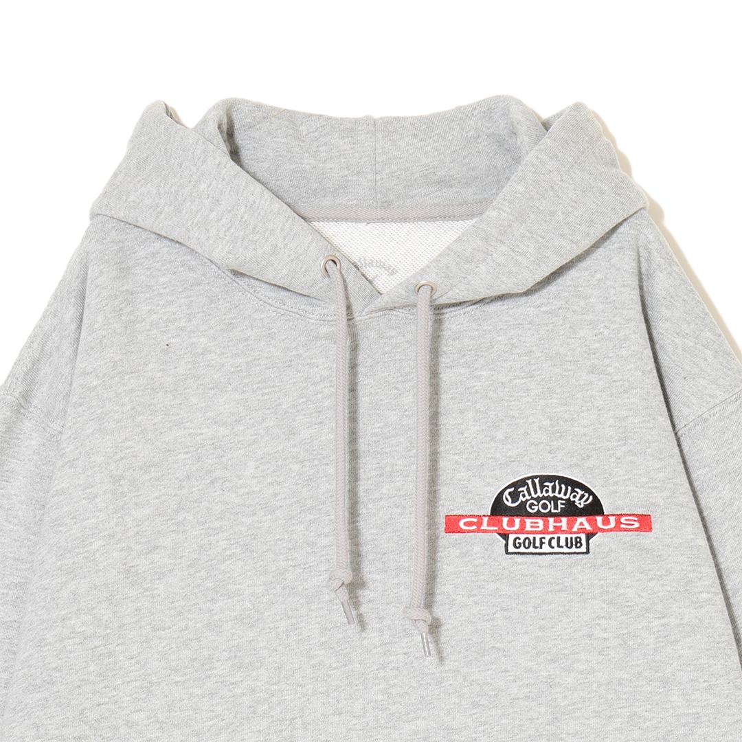 Callaway＋CLUBHAUS Hoodie - Gray | CLUBHAUS | クラ