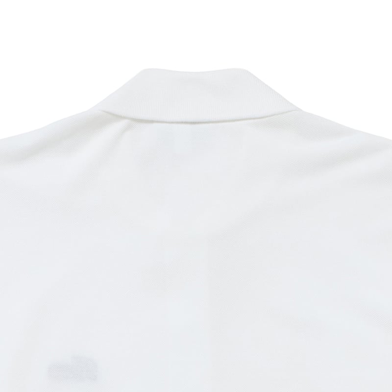Lacoste × CLUBHAUS L/S Polo - White | CLUBHAUS