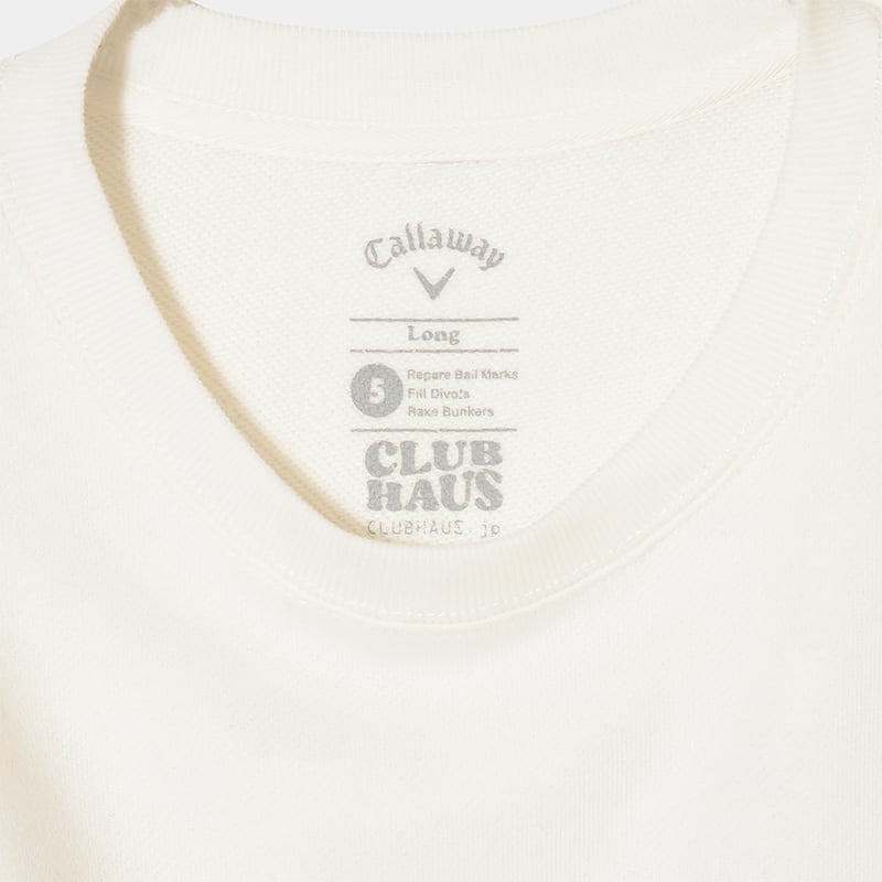 Callaway＋CLUBHAUS Crew - White | CLUBHAUS | クラブハウス
