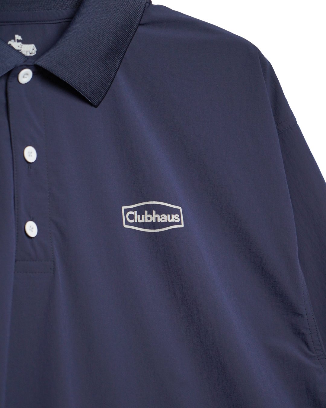CLUB HAUS ポロシャツ ネイビー XS CLUBHAUS Reflective Logo Polo - Navy | CLUBHAUS