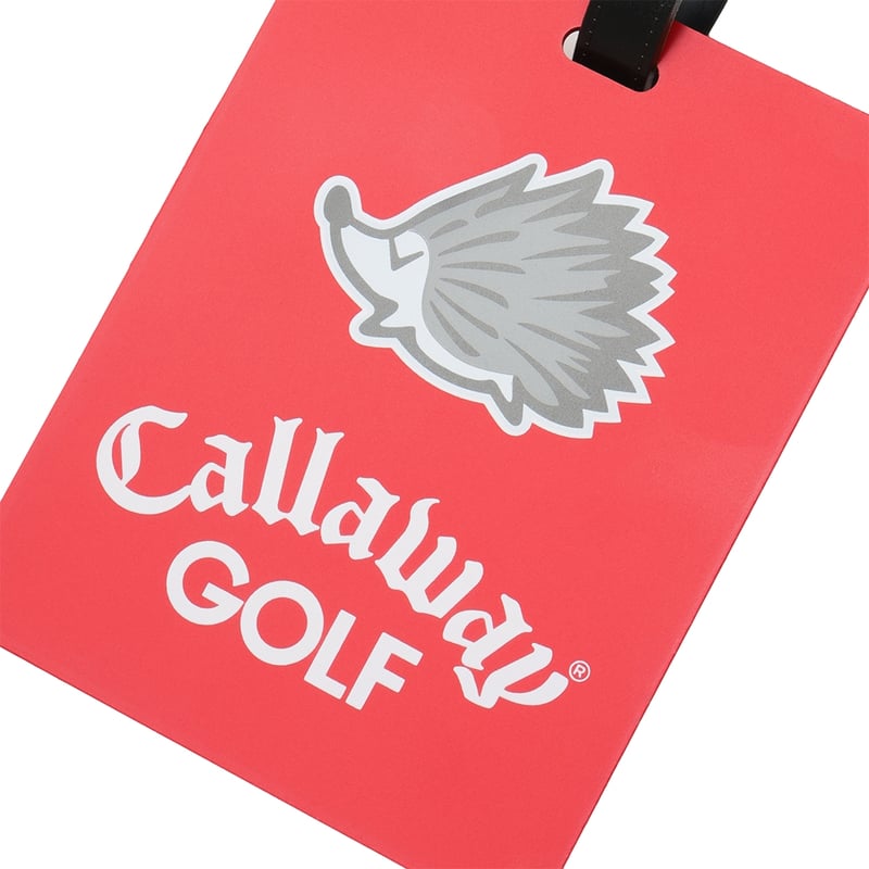 【CLUBHAUS】ネームプレート ネームタグ クラブハウス ゴルフ 新品 Callaway＋CLUBHAUS Name Tag - Red | CLUBHAUS | ク