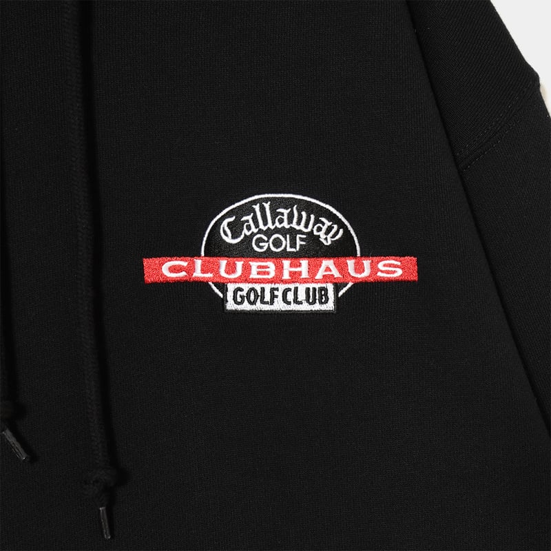 Callaway＋CLUBHAUS Hoodie - Black | CLUBHAUS | ク
