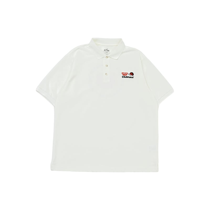 CUPNOODLE × CLUBHAUS Polo - White | CLUBHAUS |