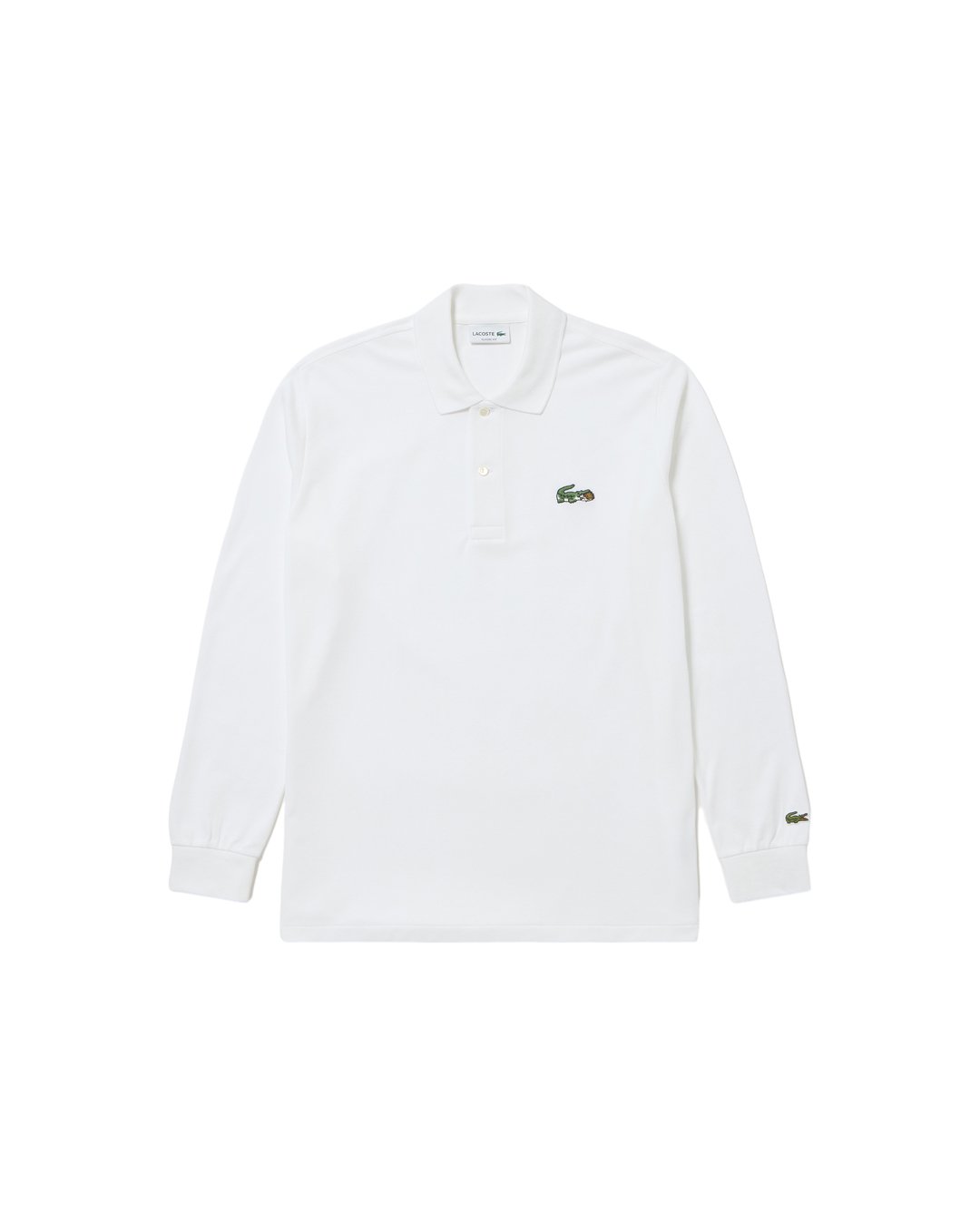【新品未使用】JONES CLUBHAUS 長袖ポロシャツ ホワイト XL Lacoste × CLUBHAUS L/S Polo - White | CLUBHAUS