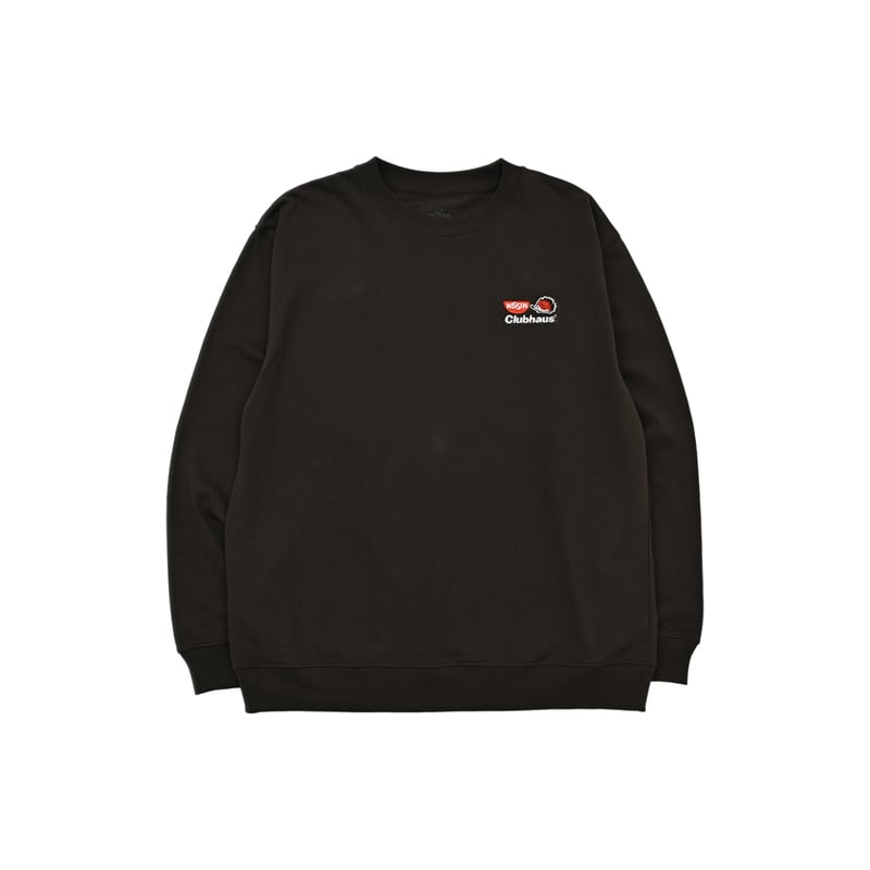 CUPNOODLE × CLUBHAUS Crew Sweat - Brown | CLUBH