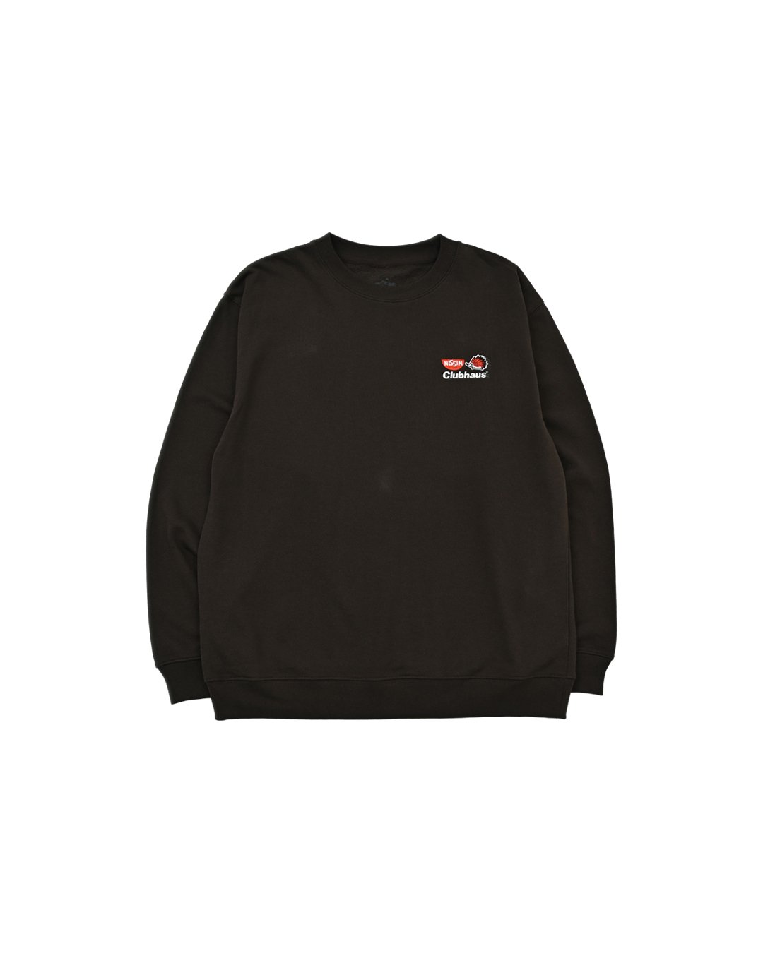 CUPNOODLE × CLUBHAUS Crew Sweat - Brown | CLUBH