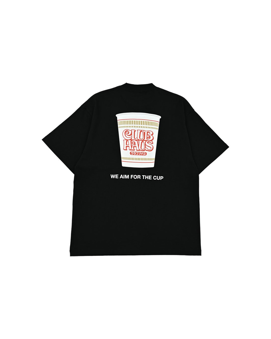 CUPNOODLE × CLUBHAUS T-Shirt - Black | CLUBHAUS
