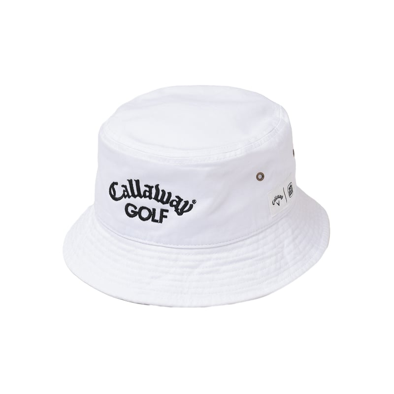 Callaway＋CLUBHAUS Bucket Hat - White | CLUBHAUS