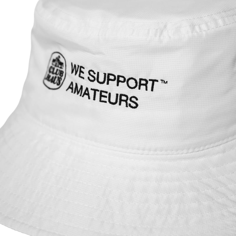 CLUBHAUS WSA BucketHat Lite - White | CLUBHAUS