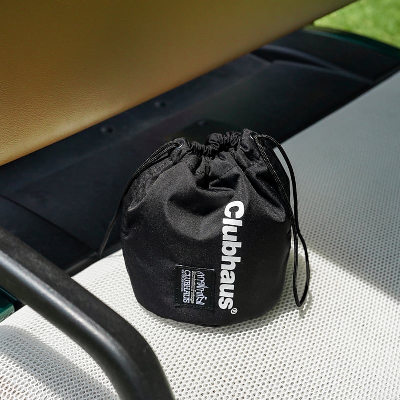 MPBL x Clubhaus IronCover / DrawstringBag - Bla