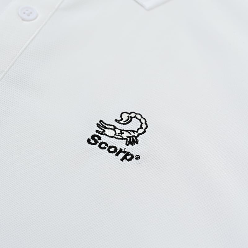 Scorp Principal Polo - White | CLUBHAUS | クラブハウス