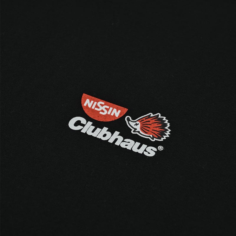 CUPNOODLE × CLUBHAUS T-Shirt - Black | CLUBHAUS