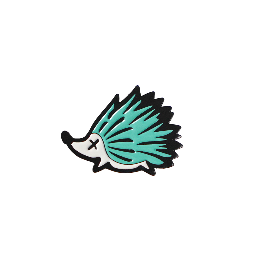 CLUBHAUS クラブハウス Wedgehog ボールマーカー ゴルフマーカー Wedgehog Marker - T-Blue | CLUBHAUS | クラブハウス