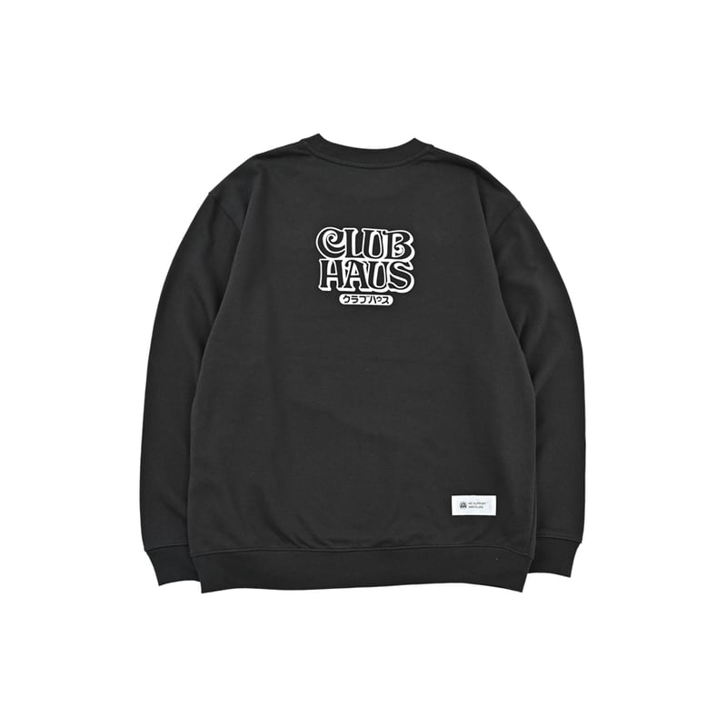 CUPNOODLE × CLUBHAUS Crew Sweat - Charcoal | CL