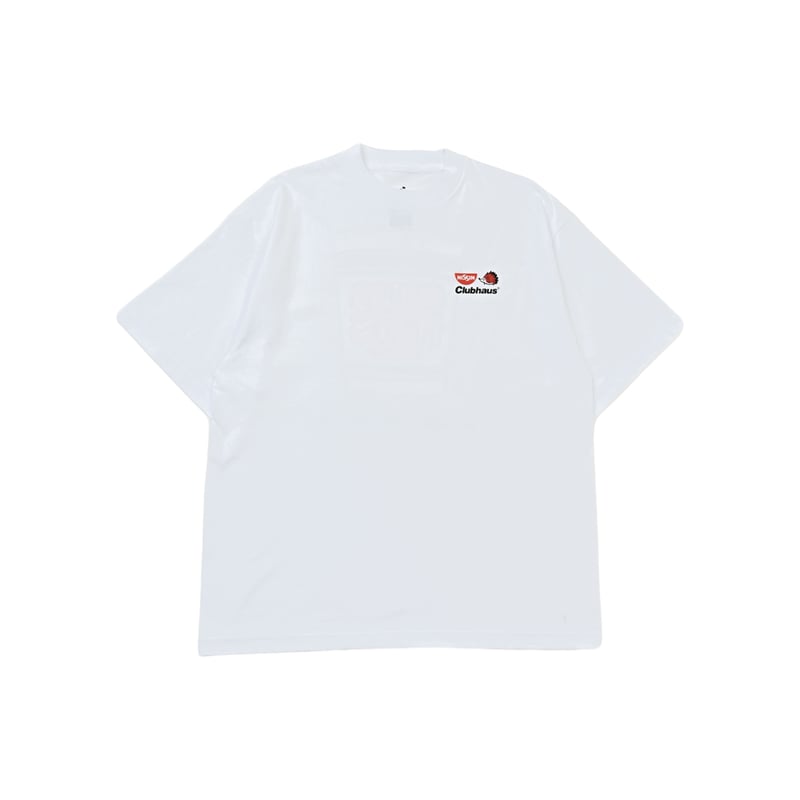 CUPNOODLE × CLUBHAUS T-Shirt - White | CLUBHAUS