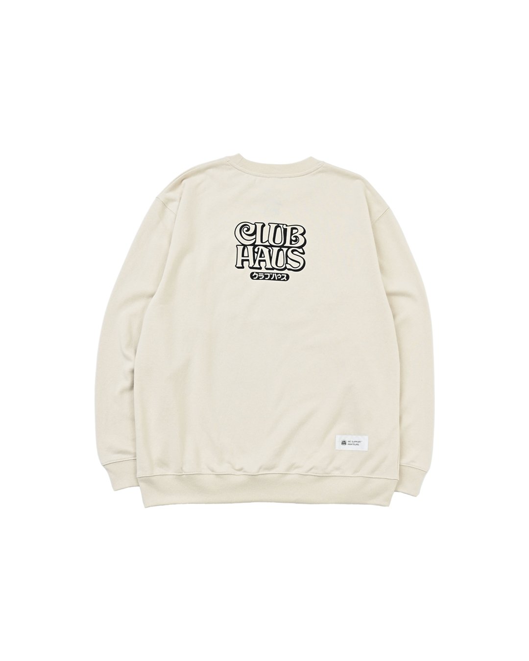 CUPNOODLE × CLUBHAUS Crew Sweat - Beige | CLUBH