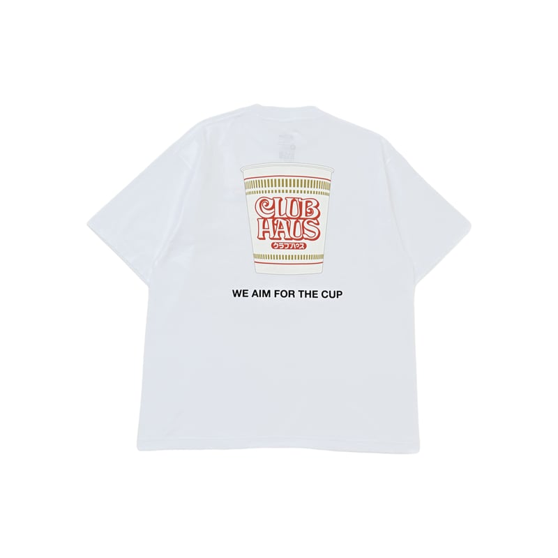 CUPNOODLE × CLUBHAUS T-Shirt - White | CLUBHAUS