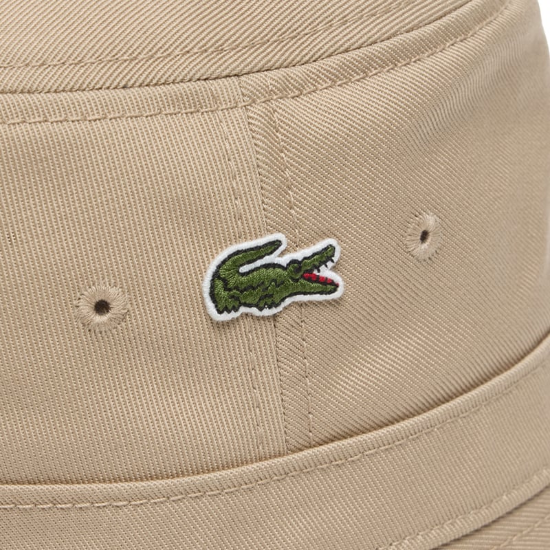 Lacoste × CLUBHAUS Bucket Hat - Beige | CLUBHAU