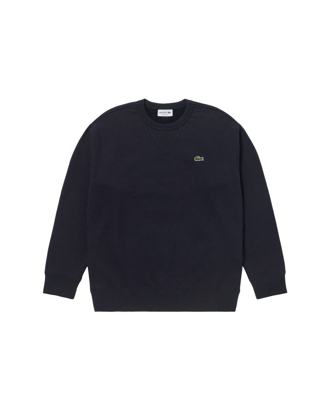Lacoste × CLUBHAUS Crew Sweat - Navy | CLUBHAUS
