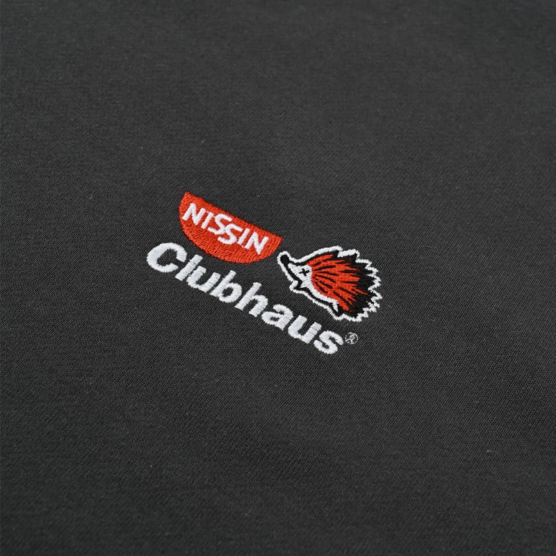 CUPNOODLE × CLUBHAUS Crew Sweat - Charcoal | CL