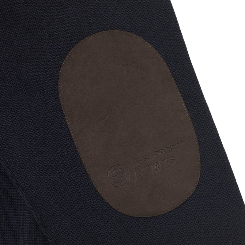 Lacoste × CLUBHAUS 1/4 Zip Elbow Patched Sweate