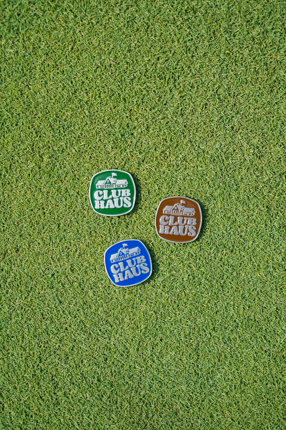 キャロウェイ✖︎Clubhaus コラボゴルフマーカー CLUBHAUS Logo Marker - Green | CLUBHAUS | クラブハウス