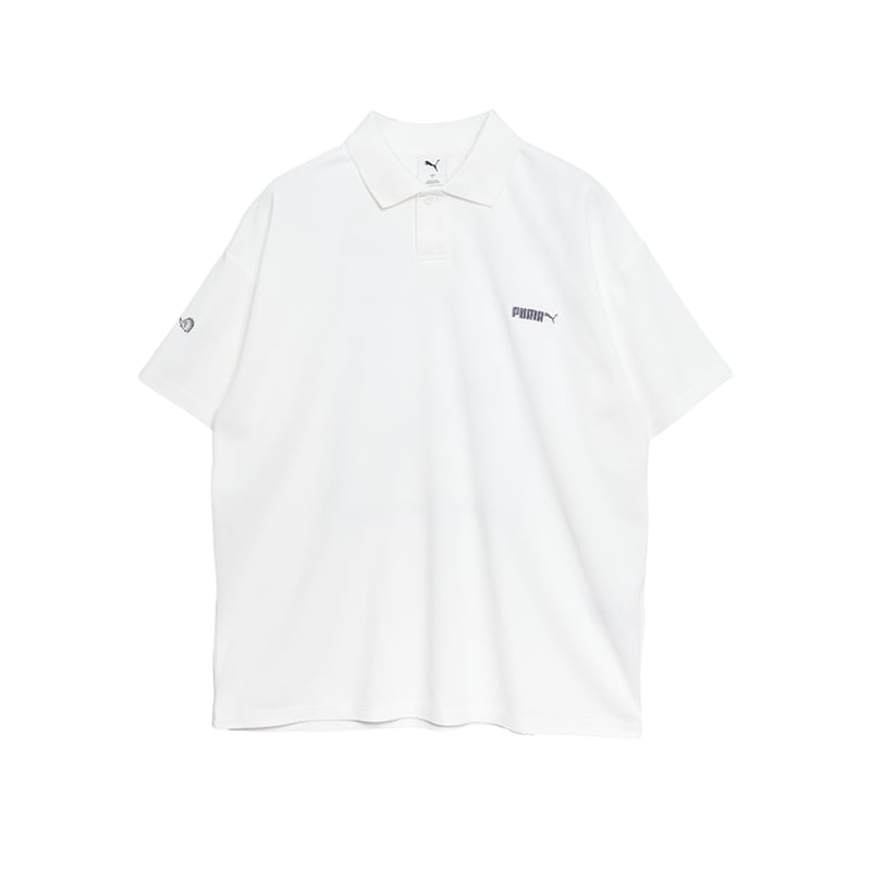 Puma × CLUBHAUS Relax Polo - Puma White Puma × CLUBHAUS Relax Polo - Puma White Puma × CLUBHAUS Relax Polo