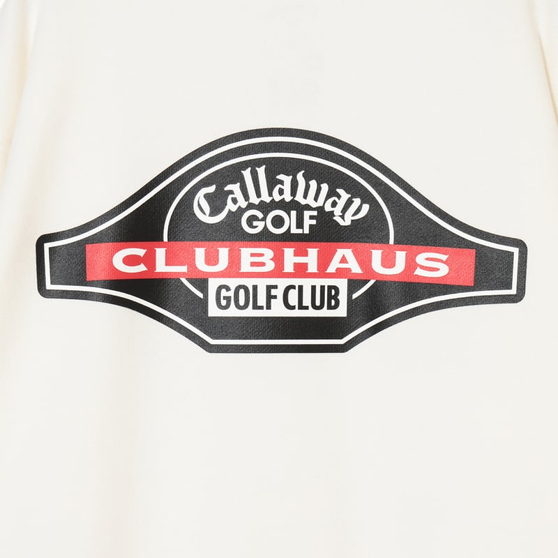 Callaway＋CLUBHAUS Mockneck - White | CLUBHAUS |