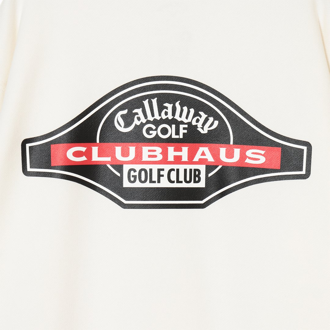 Callaway＋CLUBHAUS Mockneck - White | CLUBHAUS |