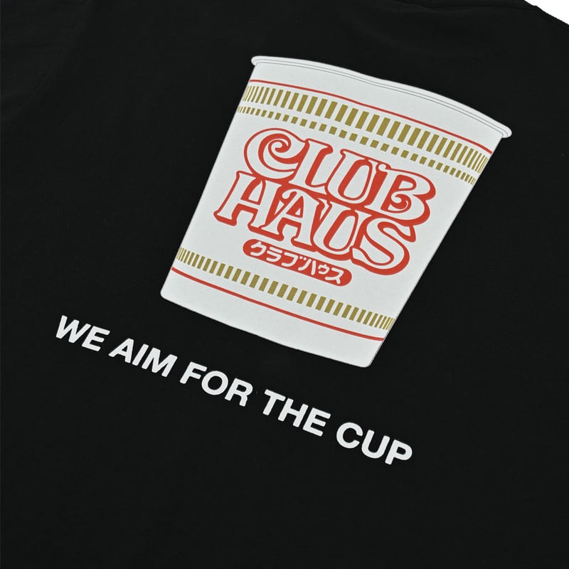 CUPNOODLE × CLUBHAUS T-Shirt - Black | CLUBHAUS