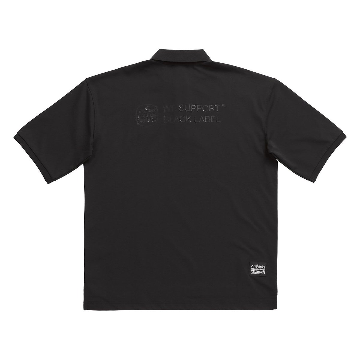 MPBL x Clubhaus Polo - Black | CLUBHAUS | クラブハウス
