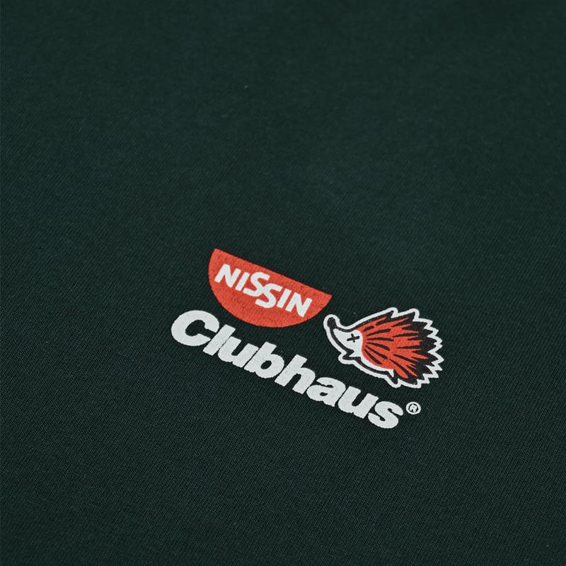 CUPNOODLE × CLUBHAUS T-Shirt - Green | CLUBHAUS