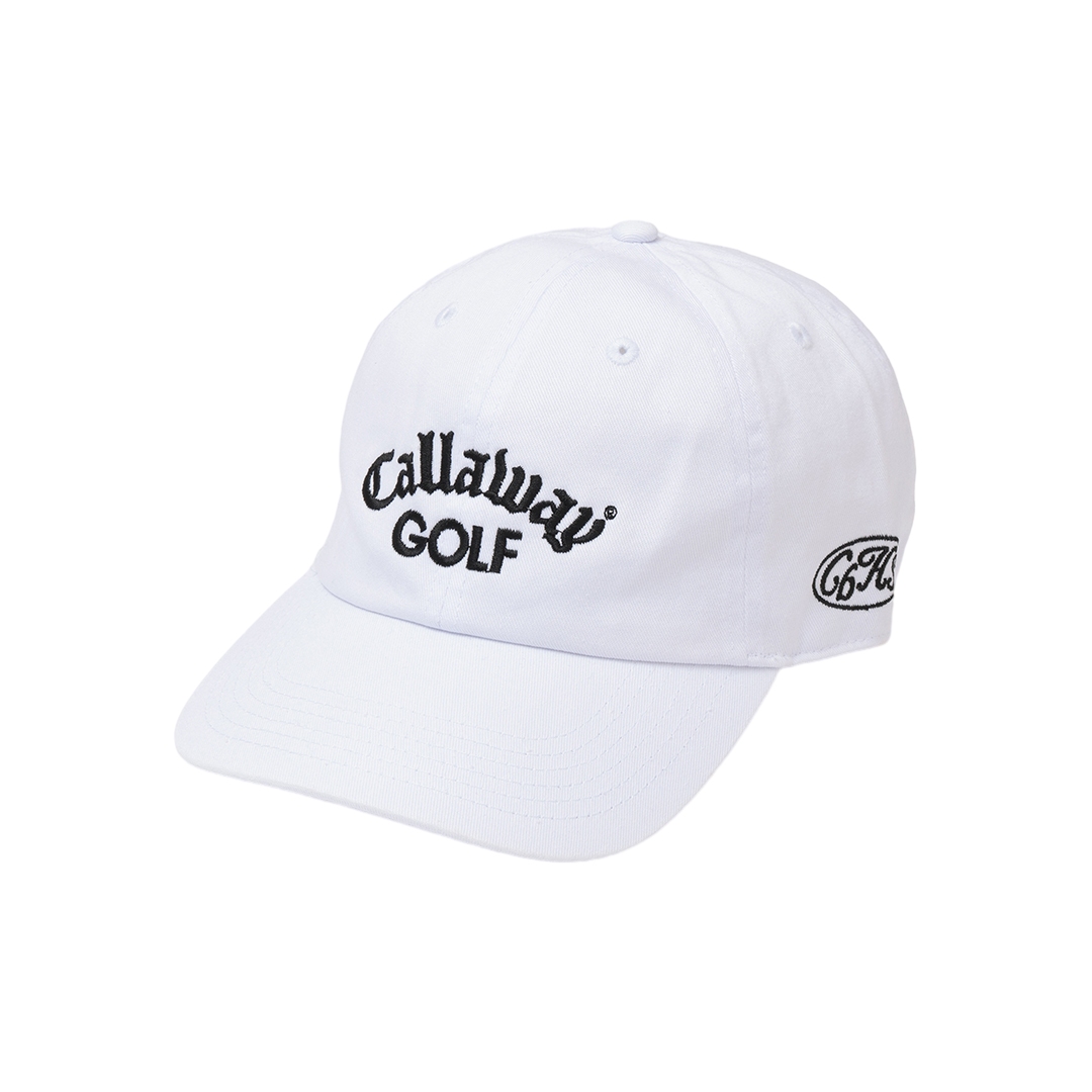 Callaway＋CLUBHAUS Callaway Old Logo Cap - White
