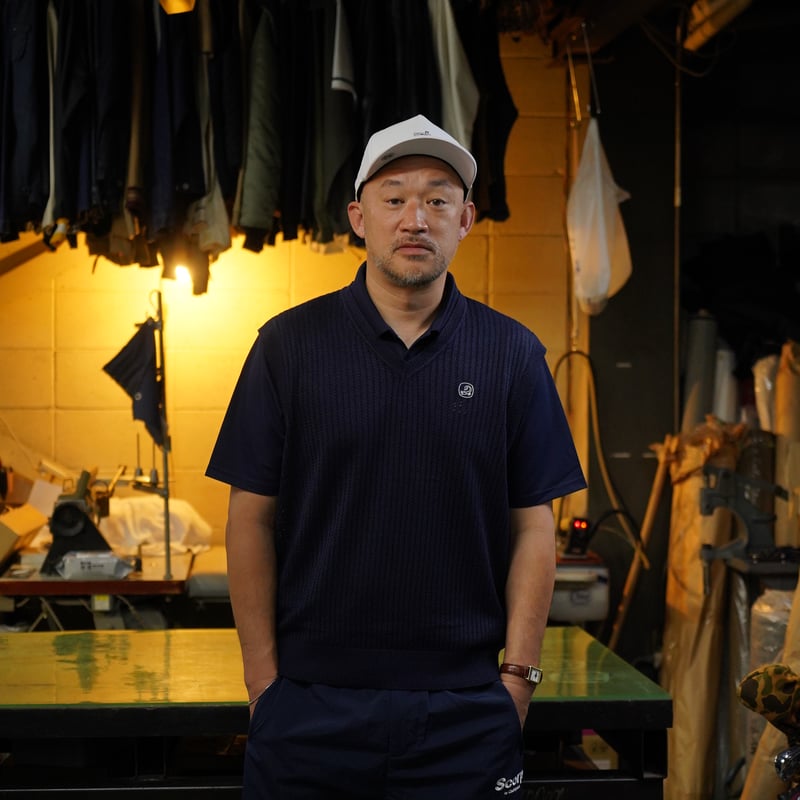 Scorp Knit Vest - Navy | CLUBHAUS | クラブハウス
