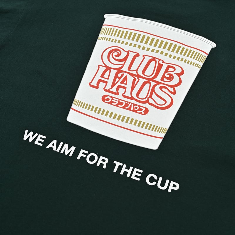 CUPNOODLE × CLUBHAUS T-Shirt - Green | CLUBHAUS