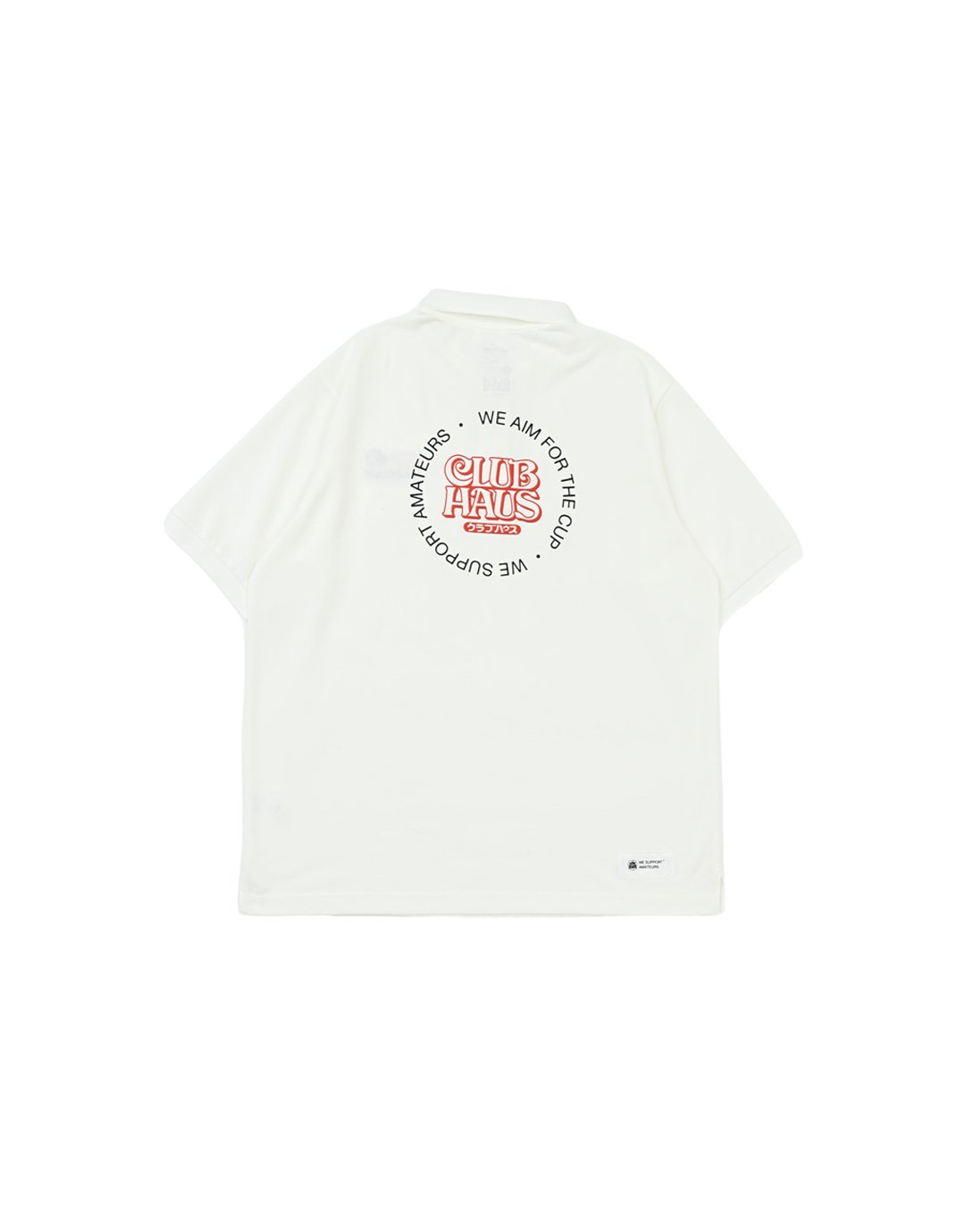 極美品　CupNoodle × CLUBHAUS Polo - White XX CUPNOODLE × CLUBHAUS Polo - White | CLUBHAUS |