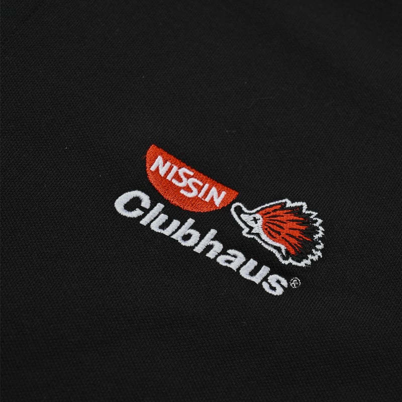 CUPNOODLE × CLUBHAUS Polo - Black | CLUBHAUS |