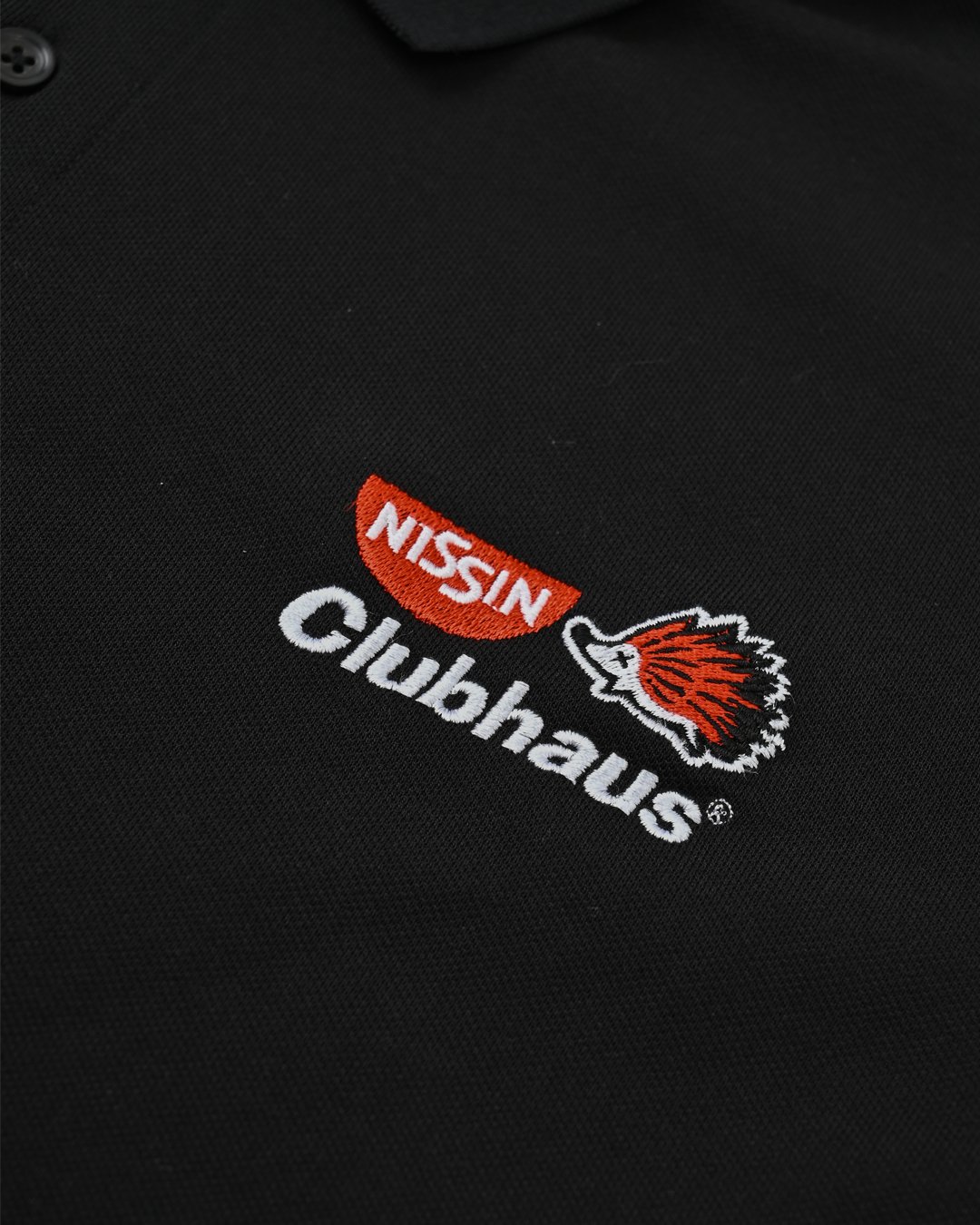 CUPNOODLE × CLUBHAUS Polo - Black | CLUBHAUS |