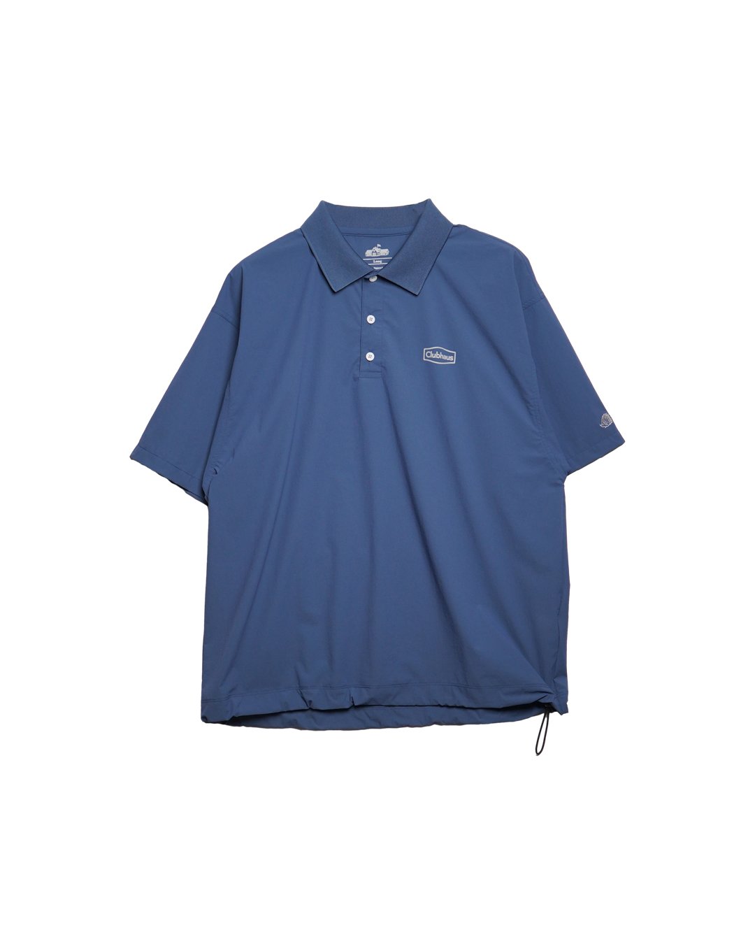 CLUBHAUS 　ポロシャツ CLUBHAUS Reflective Logo Polo - Blue | CLUBHAUS