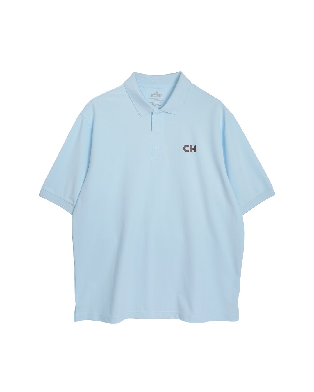 CLUBHAUS Alternative Polo “Circle Logo” - Sax |