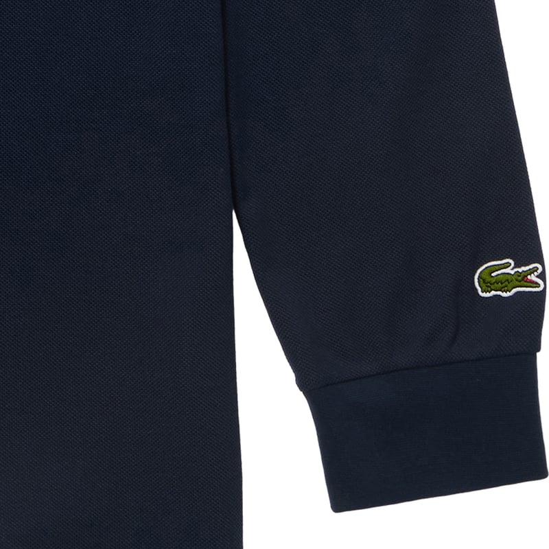 Lacoste × CLUBHAUS L/S Polo - Navy | CLUBHAUS |