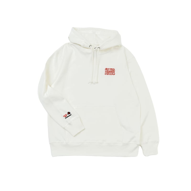 CUPNOODLE × CLUBHAUS Hoodie - White | CLUBHAUS