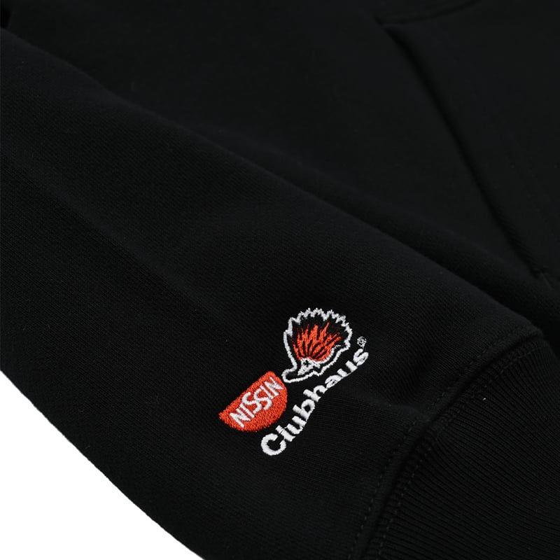 CUPNOODLE × CLUBHAUS Hoodie - Black | CLUBHAUS