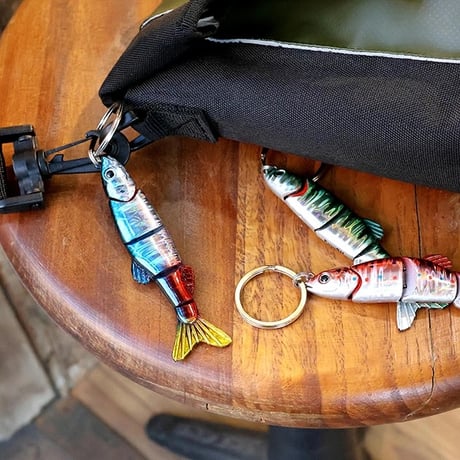 【FiiiiiSH】FISH LURE KEYRING（フィッシュ ルアー キーリング）