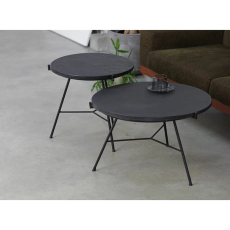 【LIFE FURNITURE】サイドテーブル KA ストーンテーブル