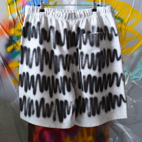 【受注期間8/6-8/11】Zika / Sweat Shorts Black(※必読！注意書き)