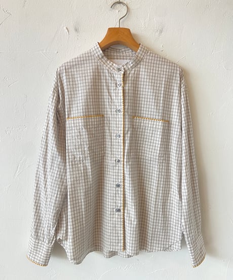 <women> U PHORICA (ユーフォリカ) シェルステッチ チェックシャツ () ●送料無料●