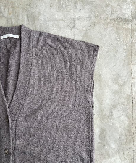 【SALE】<women>evam eva (エヴァム　エヴァ ) roving cotton vest(E261K004) ●送料無料●