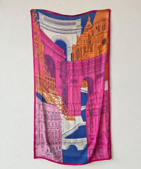 <unisex>INOUI EDITIONS(イヌイ エディションズ)  SCARF 100 WOOL PARIS ウォッシャブルウール ストール (ET201PA31)●送料無料●