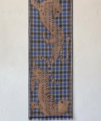 <unisex>INOUI EDITIONS(イヌイ エディションズ) SCARF 70 3D PANTEO ウールストール ET24PAN ●送料無料●